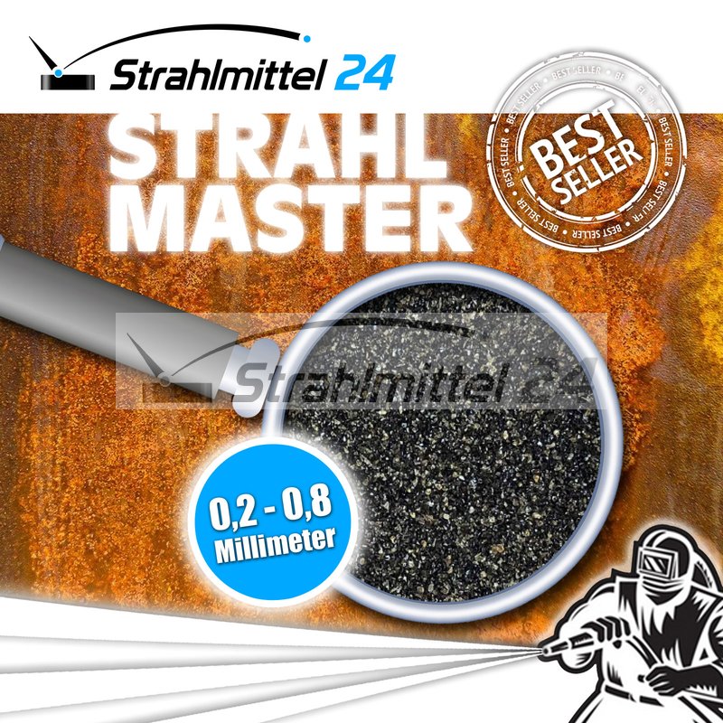 25 kg Schlacke 0,09-1,4 mm Strahlmittel Strahlgut Strahlsand Sandstrahlen 