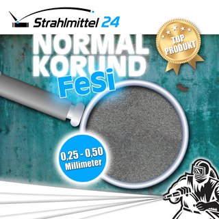 250 kg Normalkorund FeSi 0,25-0,5 mm